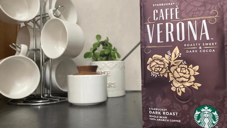 Caffè Verona package - dark roast.