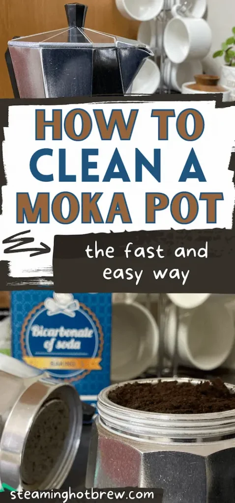 How to clean moka pot.