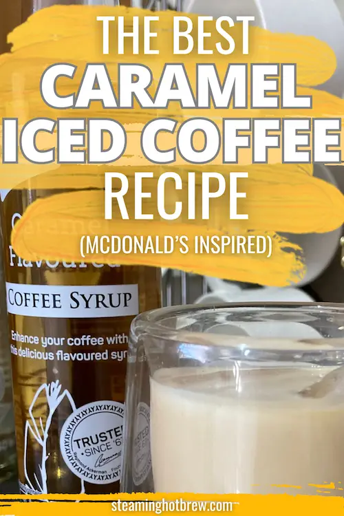 The best caramel iced coffee recipe.